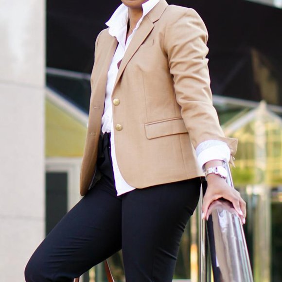 J. Crew Schoolboy Blazer in Camel Tan